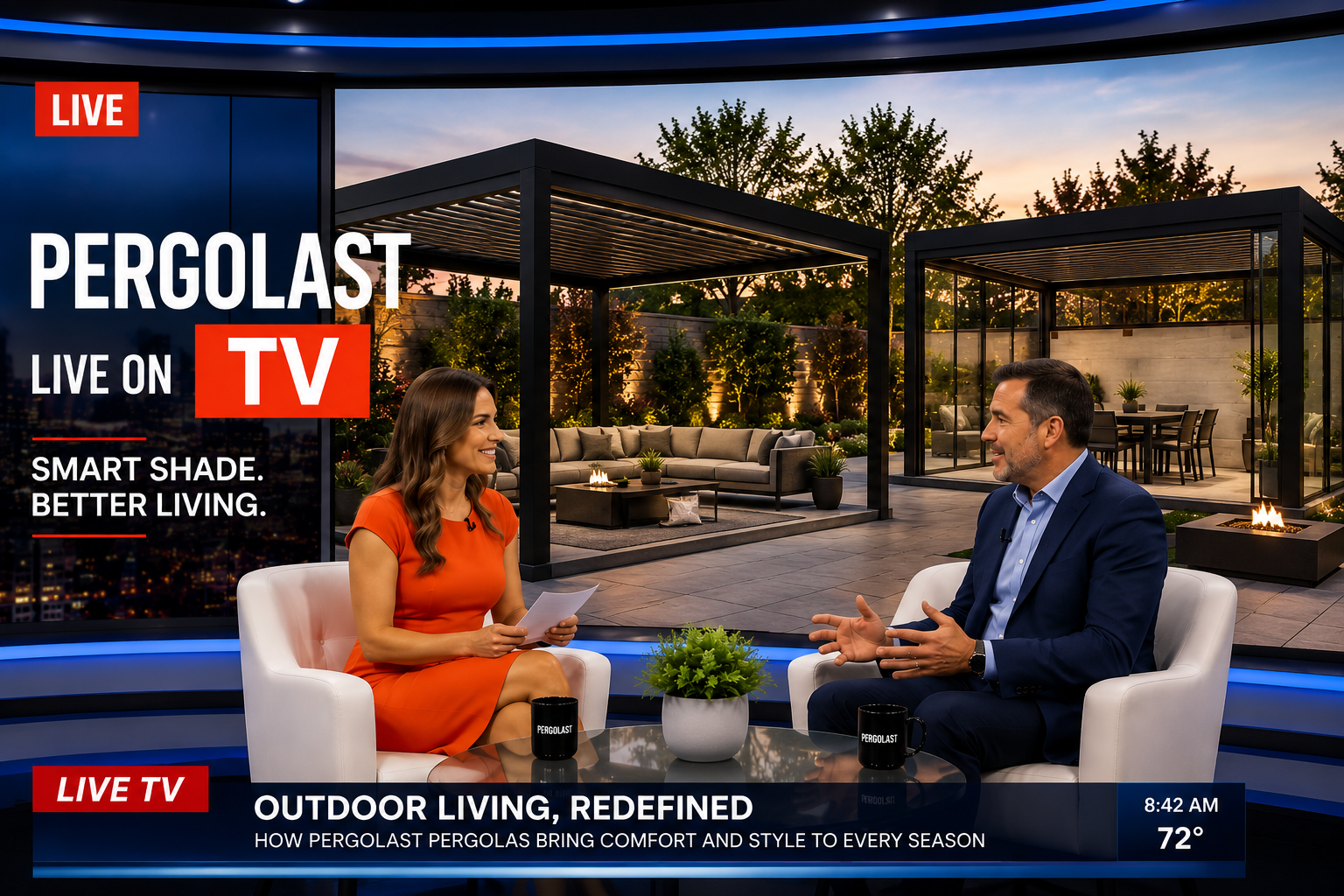 Pergolast as seen on live TV