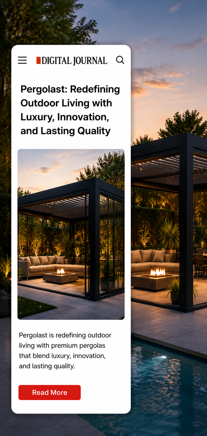 Pergolast transforms the outdoor living industry
